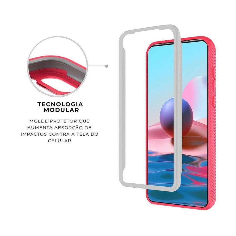 Capa Para Xiaomi Redmi Note 10 - Stronger Rosa - Gshield - 4