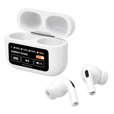Fone Intra Auricular sem Fio MDM para Celular Tablet Bluetooth 5.3 com Case Display Lcd