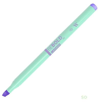 Marca-texto Newpen Be Bold Fit com Ponta Chanfrada 1 Unidade Lavender(lilás)
