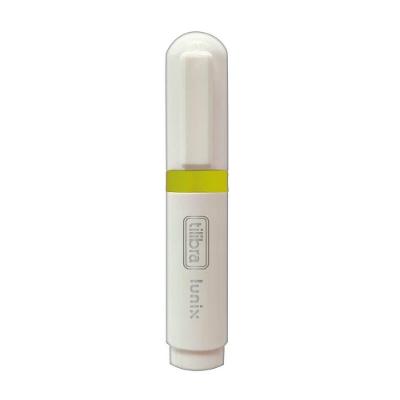 Marca Texto Tilibra Mini Lunix Ponta Chanfrada 1 a 4,5 mm Alta Qualidade 1 Unidade Amarelo