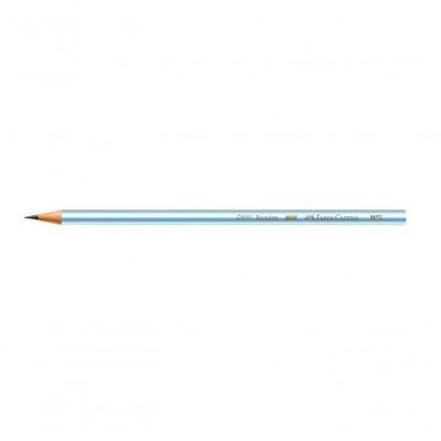 Lápis Grafite Faber-Castell Pérola Graduação 2B Corpo Redondo Ponta Max Resistente Azul
