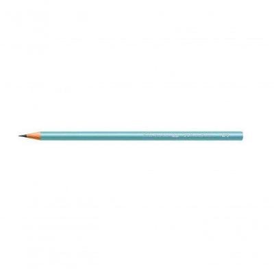 Lápis Grafite Faber-Castell Ecolápis Max Metallic Graduação 2B 1 Unidade Azul