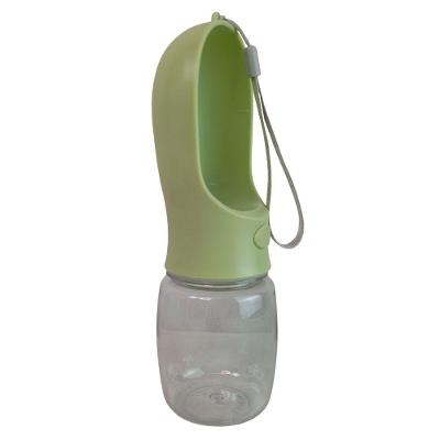 Garrafa Bebedouro Portátil AB Mídia SU-COP Pets 350ML Verde Claro