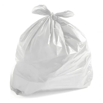 Saco de Lixo 20 Litros Branco 20 Unidades P6 para Descarte de Papéis e Plásticos Higipack