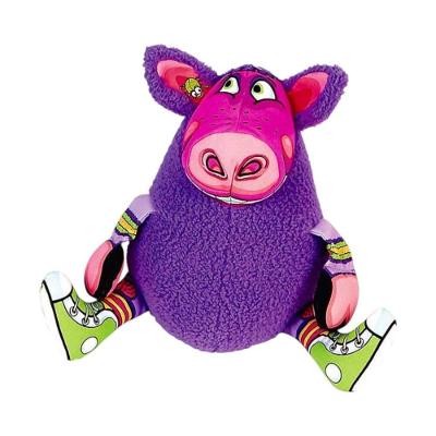 Brinquedo para Cães Germanhart Gruntley's Porquinho Rosa com Apito Interno em Pelúcia e Lona 1