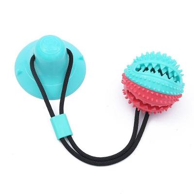 Brinquedo para Cachorro OEM Cabo de Guerra com Ventosa para Cães Verde e Vermelho 01 Unidade