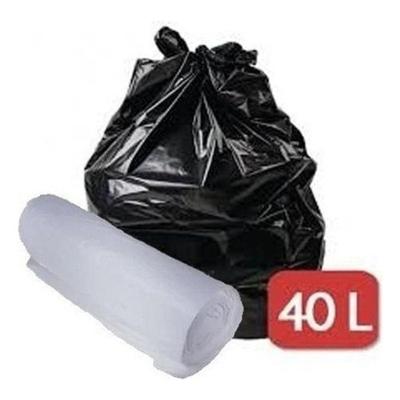 Kit Saco para Lixo 40L 100UN e banheiro-pia 100 Unidades para Descarte Doméstico Higipack