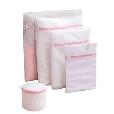 Kit 5 Sacos para Lavar Roupas Delicadas TRC0290 em Poliéster para Proteção de Peças Cores Sortidas