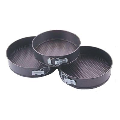 Kit 3 Formas Para Bolo Com Fundo Removível