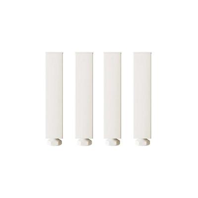 Kit 4 Pezinhos Plástico Polipropileno Para Balcão