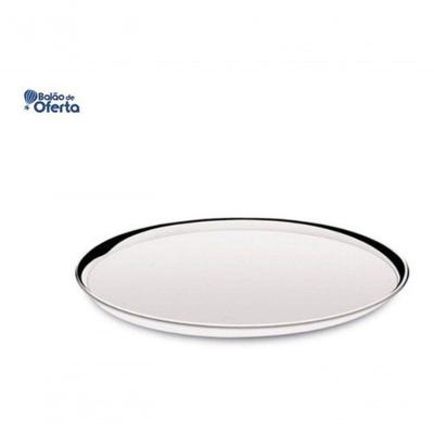 Bandeja para Servir de 30cm em Aço Inox AISI 430 para Mesa Inox Premium Colchões
