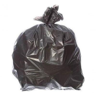 Saco para Lixo 20L com 50 Unidades para Descarte Doméstico Preto Higipack