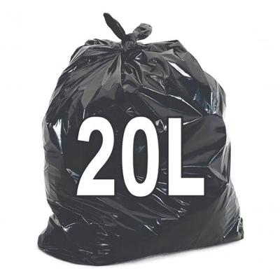 Saco para Lixo 20 Litros Resistente em Polietileno de Baixa Densidade Preto Higipack