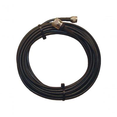 Cabo Coaxial para Antena de Celular Proeletronic RG-58 CACO0291 para Sinal Móvel 50 OHMS Preto 15