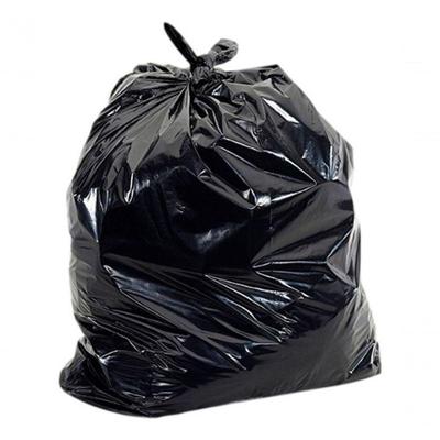 Saco de Lixo Super Reforçado 60 l para Resíduos Orgânicos em PEBD 100% Reciclável Preto Higipack