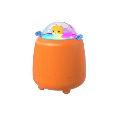 Umidificador Aromatizador De Ambiente Com Luz Noturna - Tudo Em Caixa Laranja
