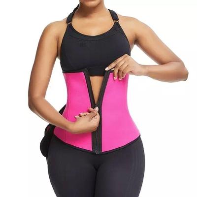 Cinta Abdominal Emagrecedora Emborrachada Térmica Efeito Sauna Neoprene Elastano Preto GG