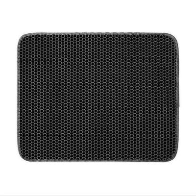 Tapete Higiênico para Gato OEM Eva Dupla Camada Preto 45 X 60 cm 1 Unidade