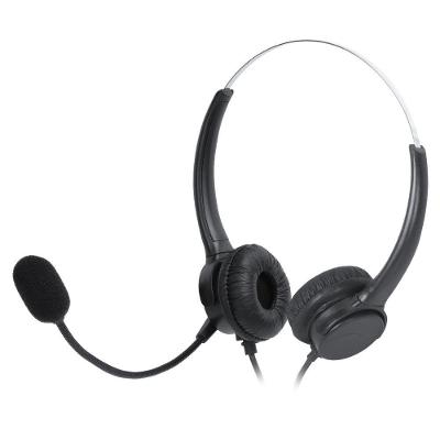 Headset para Telefone RJ9 Vinik Corp Duo VK500RJ9 com Microfone Ajustável e Áudio Estéreo