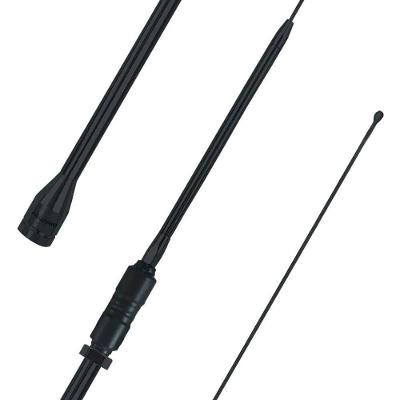 Antena PX Aquário PX Viúva Negra Base Prolongada Bobina Central para Comunicação com Frequência 23,5
