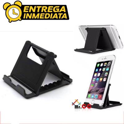 Suporte de Mesa OEM Fold para Celular e Tablet Ajustável com Regulagem de Altura e Inclinação