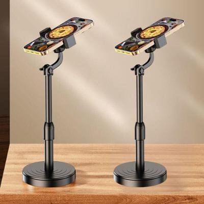 Kit Suporte Tripé de Mesa para Celular OEM Ajustável 360° para Vídeos em Plástico ABS Preto 2 Peças