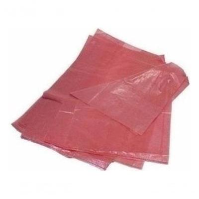 Saco para Lixo 40 Litros Banheiro 50x60CM Espessura Normal Micra 06 Vermelho 100 Unidades Higipack