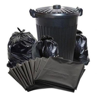 Saco para Lixo 30 Litros em Plástico com 100 Unidades Preto Higipack