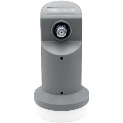 LNB Universal Banda Ku Simples Aquário DHT-01 para TV por Satélite com Ganho 60DB e Baixa Figura