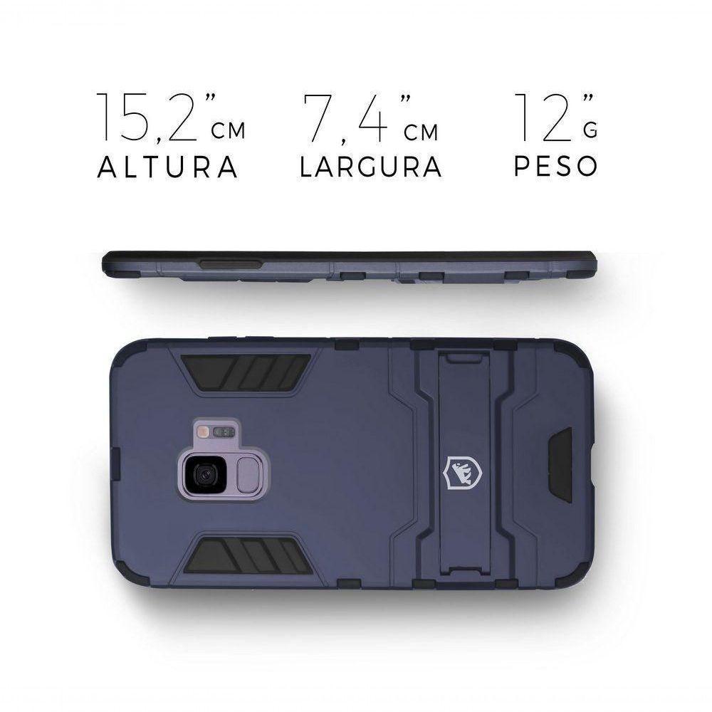 Kit Capa Case Capinha Armor E Película Nano Gel Dupla Para Galaxy S9 - Gorila Shield - 6