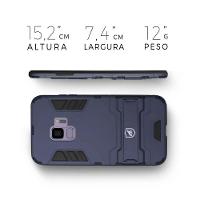 Kit Capa Case Capinha Armor E Película Nano Gel Dupla Para Galaxy S9 - Gorila Shield - 6