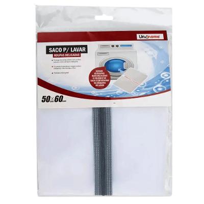 Saco para Lavar Roupas Delicadas BN180502 em Nylon com Zíper 50x60CM Uni Home