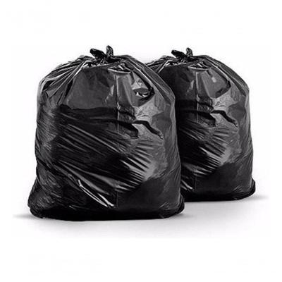 Saco de Lixo 100L 5KG para Descarte de Resíduos Preto com 100 Unidades Higipack