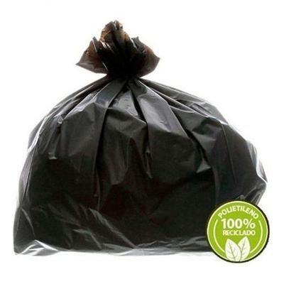 Saco de Lixo Preto 100 Litros 0 e 035mm Pacote com 100 Unidades Higipack