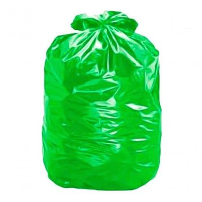 Saco de Lixo Padrão Gigante 60L Verde Pacote com 100 Unidades Higipack