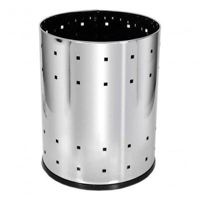 Lixeira Telada B9 22,5L em Aço Inox para Escritório e Uso Comercial Inox