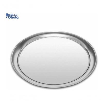 Bandeja para Servir Q2 em Aço Inox AISI 430 40CM Inox Higipack
