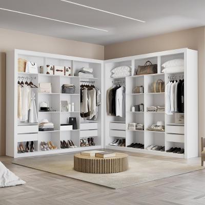 Closet Duplo Nt6060 100% Mdf Branco Amoudi Móveis Branco