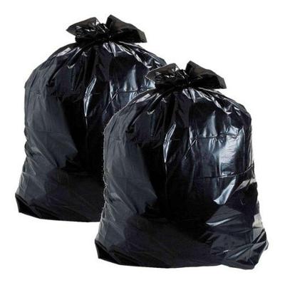 Saco para Lixo 100 + 200 Litros Super Reforçado para Uso Comercial Preto Brilhoso Higipack
