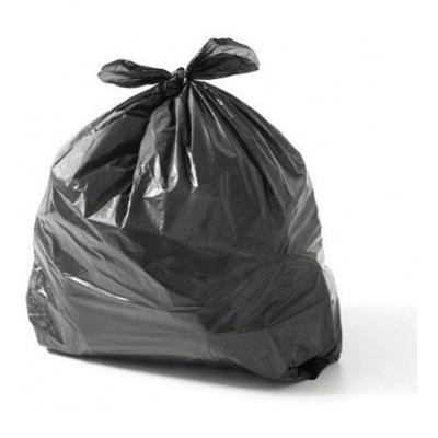 Saco de Lixo Reforçado 40 Litros 5kg para Uso Doméstico e Comercial Preto Higipack