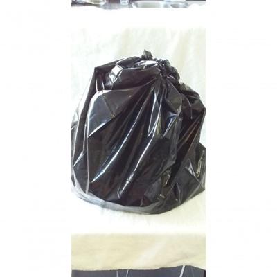Saco de Lixo Preto 200 Litros 0 e 08 Micras 90x105cm para Grandes Volumes Higipack
