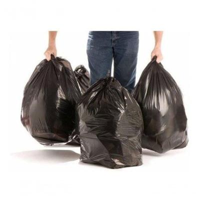 Saco de Lixo 60L Boca Larga Super Reforçado 12 Micras Preto Pacote 80 Unidades Higipack