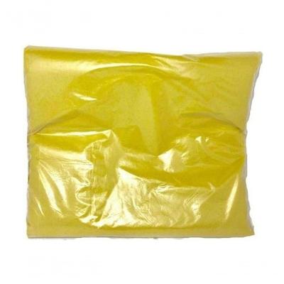 Saco para Lixo 40 Litros em Polietileno de Baixa Densidade Amarelo com 100 Unidades Higipack