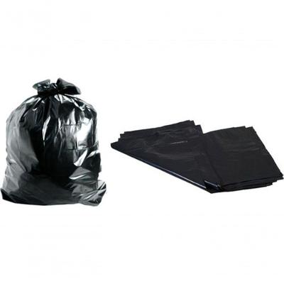 Saco para Lixo 40 Litros 50x60 cm para Lixo Doméstico e Comercial Preto Higipack