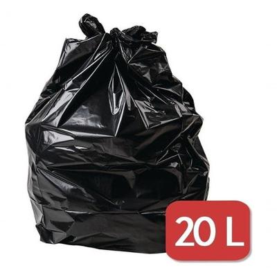 Saco de Lixo 20 Litros Resistente 100 Unidades Preto Higipack