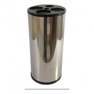 Lixeira para Copos Descartáveis de Água e Café em Aço Inox Inox para Ambientes Corporativos