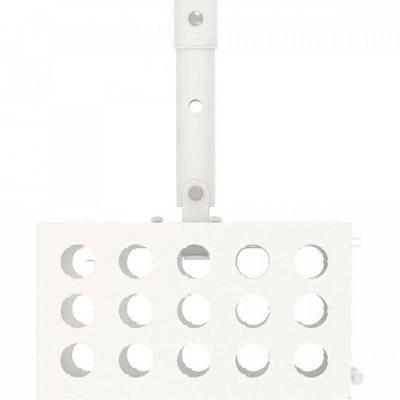 Suporte de Teto para Projetor Multivisão Multi-gaiola Branco [F002] com Grade e Altura Ajustável