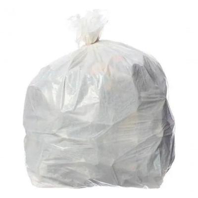 Saco para Lixo Leitoso Reforçado 30 LT 50 Unidades Branco Higipack