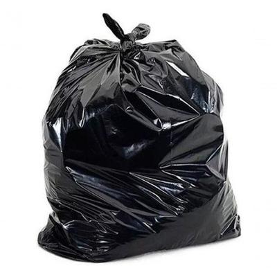 Saco para Lixo 60L Preto Especial 60X70X4,00 C100 para Descarte de Resíduos Preto Higipack
