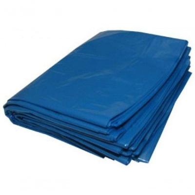 Saco para Lixo 60L Padrão em PEBD Reciclado Pacote 100 Unidades Azul Higipack